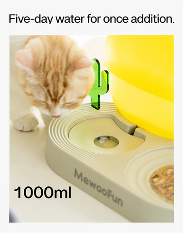 MewooFun Three Use Pet Bowl 1000ml