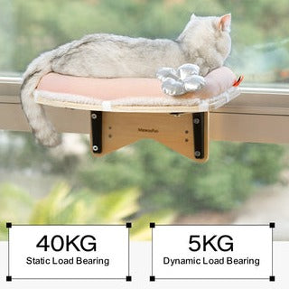 Cat Window Perch Hammock With Bolster