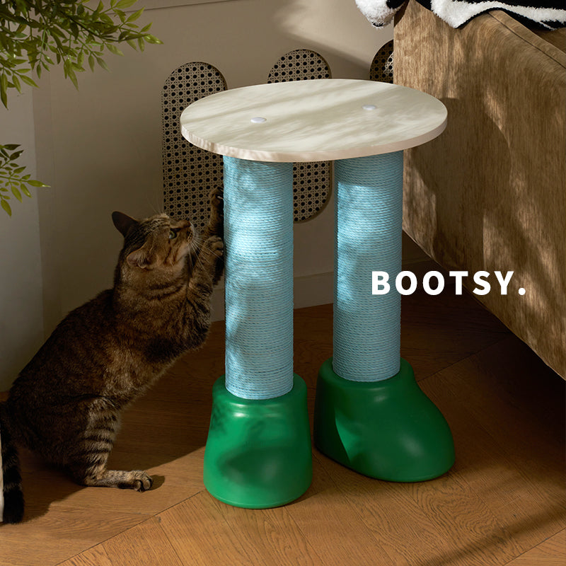 MakeSure Bootie Multifunctional Cat Scratcher, Cat Bed & Side Table