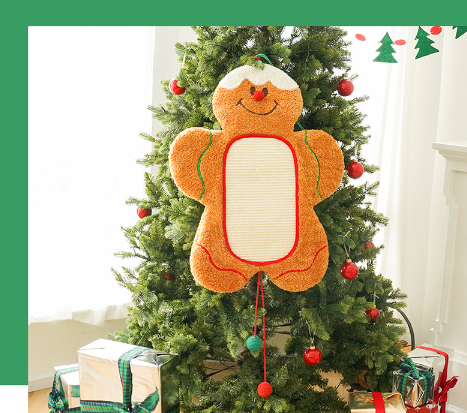 Gingerbread Man Scratch Pad Sleeping Mat Christmas Edition