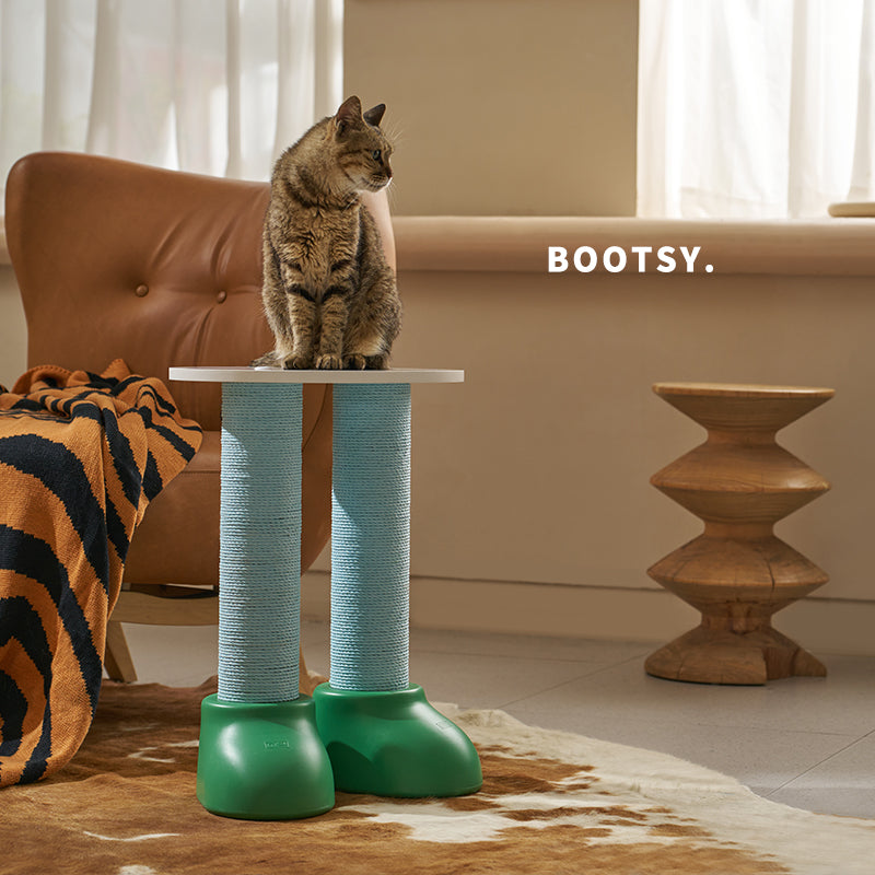 MakeSure Bootie Multifunctional Cat Scratcher, Cat Bed & Side Table