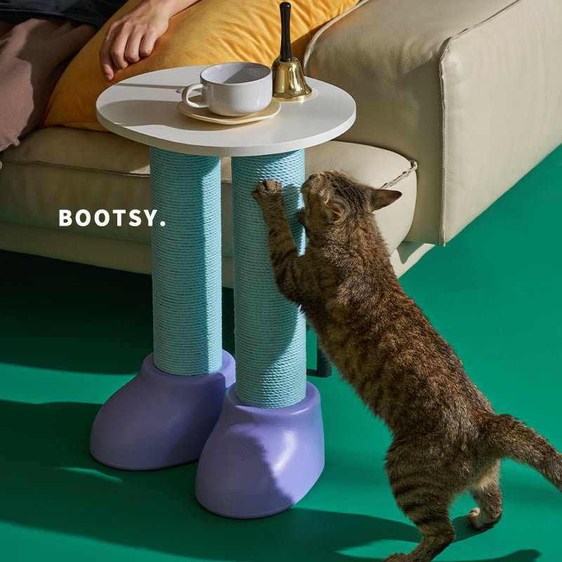 MakeSure Bootie Multifunctional Cat Scratcher, Cat Bed & Side Table