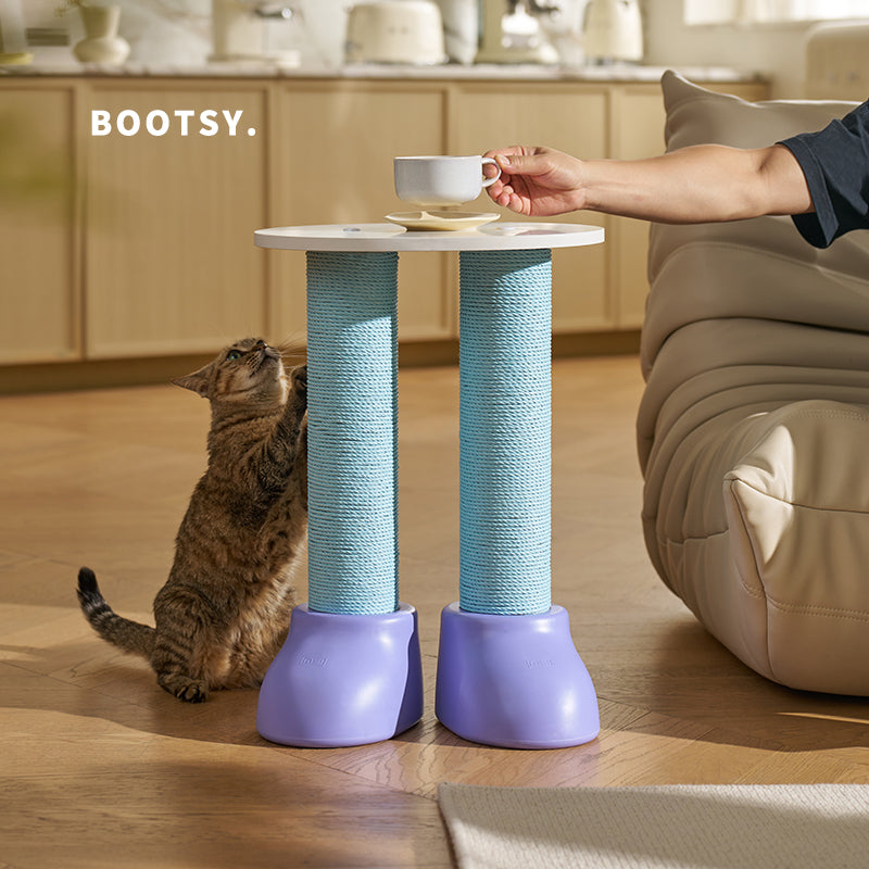 MakeSure Bootie Multifunctional Cat Scratcher, Cat Bed & Side Table