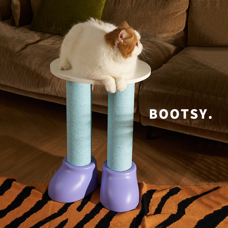 MakeSure Bootie Multifunctional Cat Scratcher, Cat Bed & Side Table