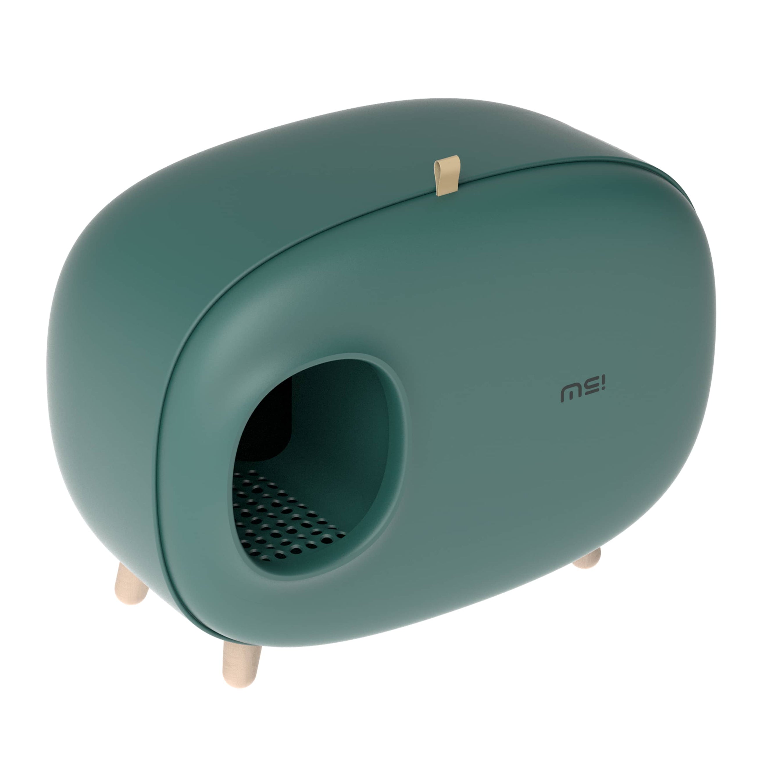 Makesure Modern Cat Litter Box And Tray