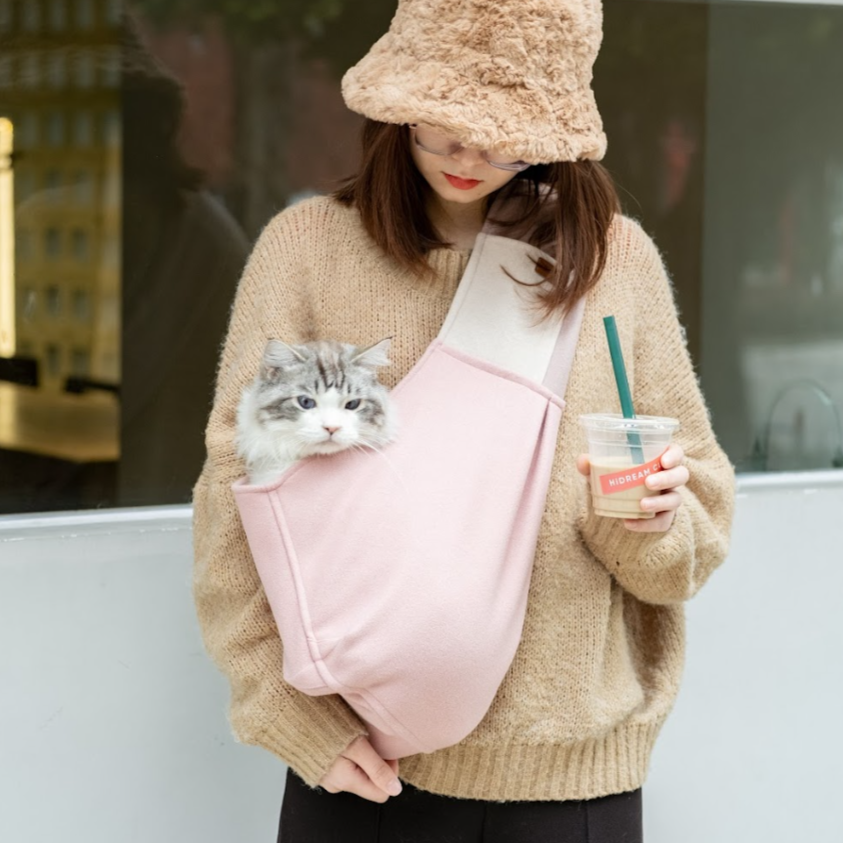 Adjustable Shoulder Strap Pet Travel Carrier Sling Bag