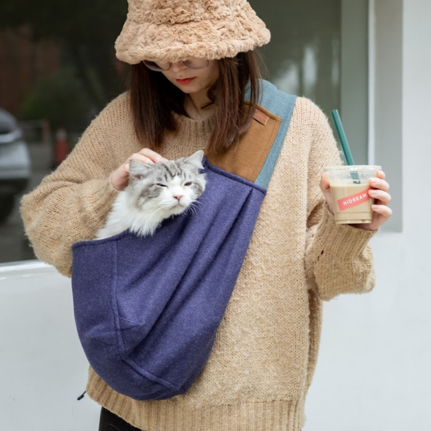Adjustable Shoulder Strap Pet Travel Carrier Sling Bag