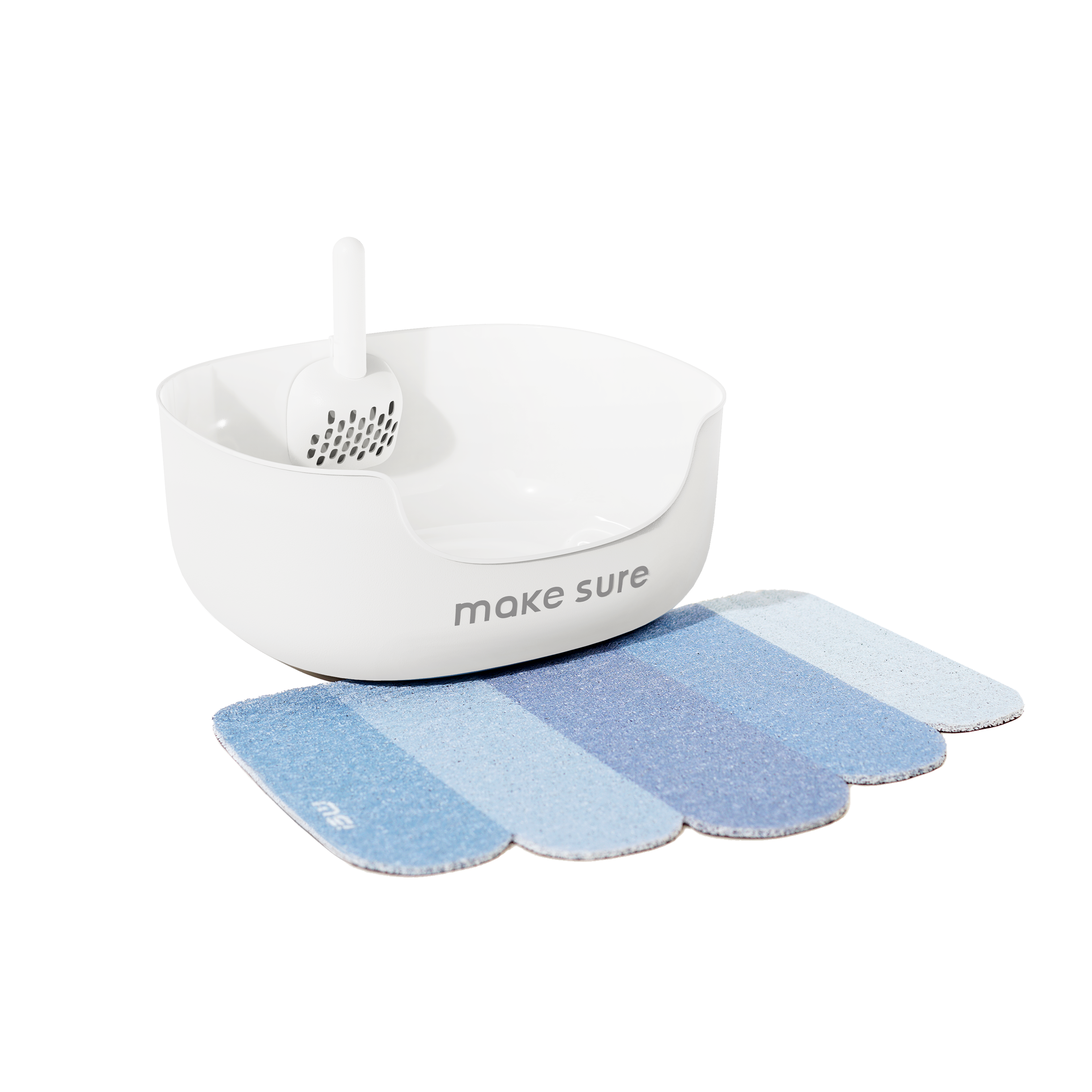 Makesure Large Cat Litter Box Lite With Mat