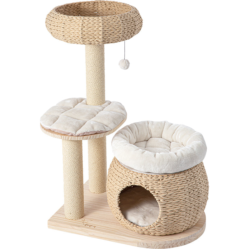 HONEYPOT CAT® Solid Wood Cat Tree 95cm-141cm #210008/210011#210012