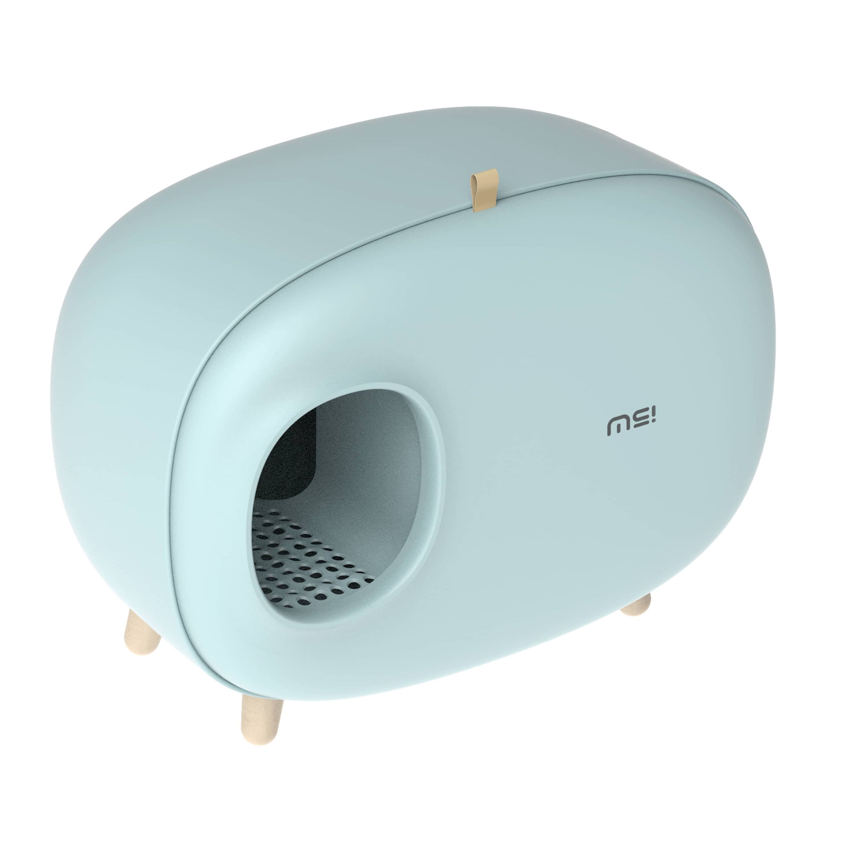 Makesure Modern Cat Litter Box And Tray