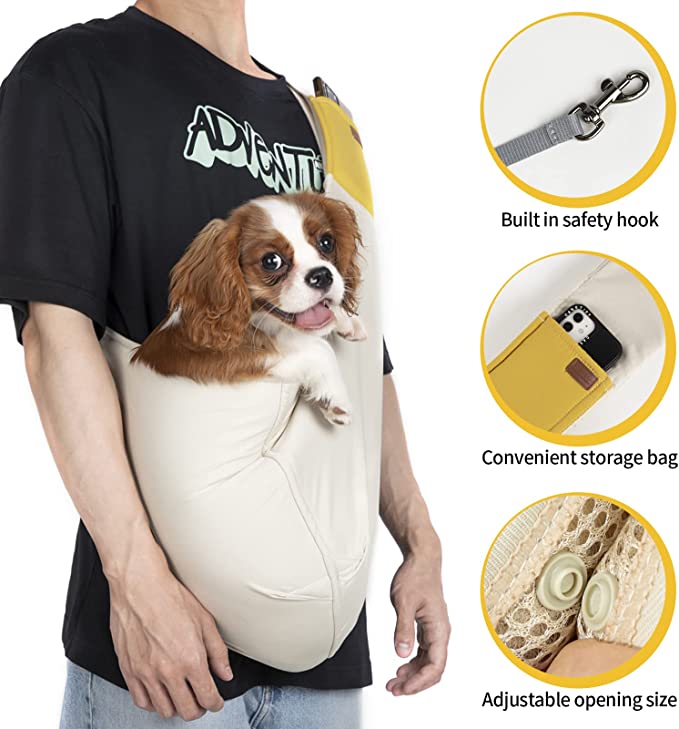 Adjustable Shoulder Strap Pet Travel Carrier Sling Bag