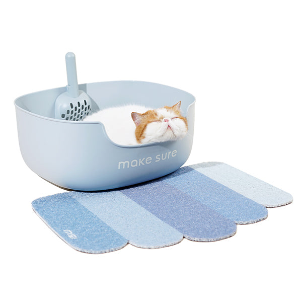 Makesure Large Cat Litter Box Lite With Mat