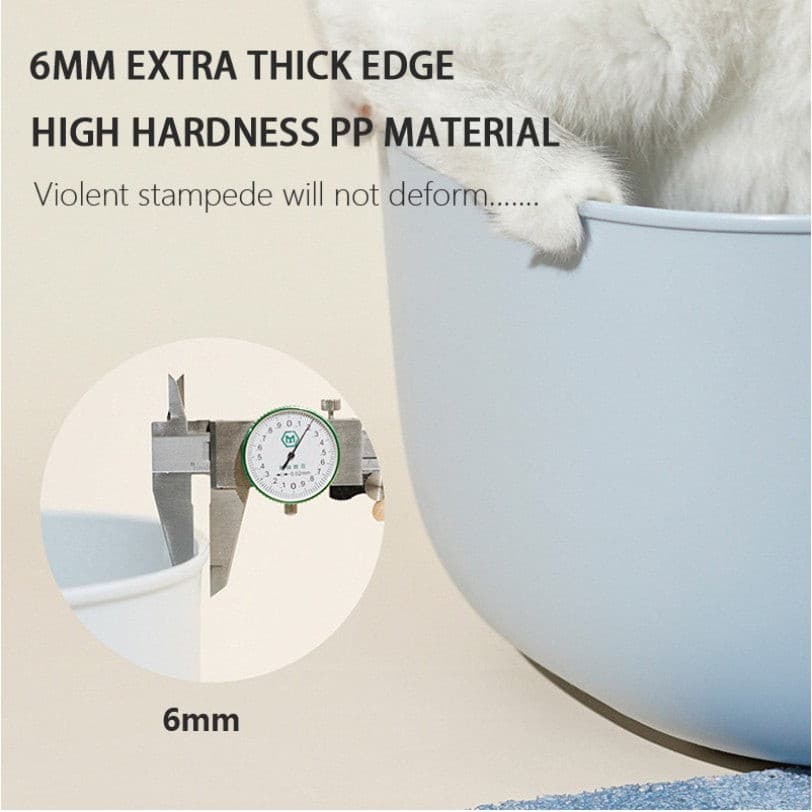 Makesure Large Cat Litter Box Lite With Mat Makesure