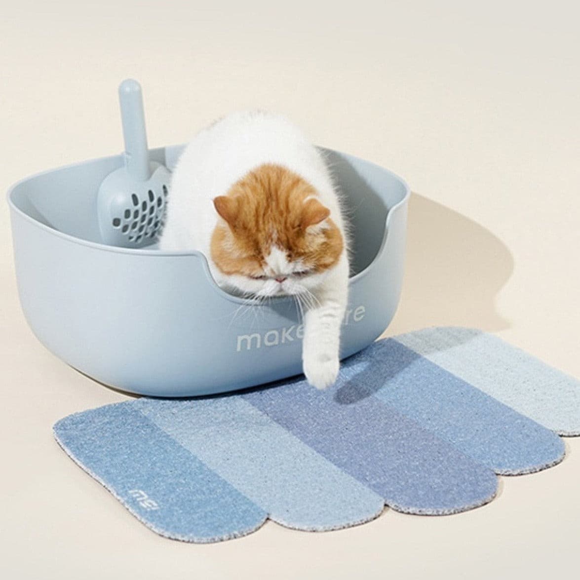 Tall cat litter outlet box