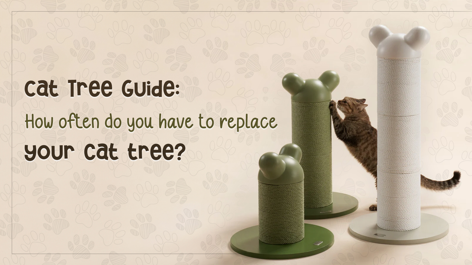 Cat Tree Guide: How often do you have to replace your cat tree?