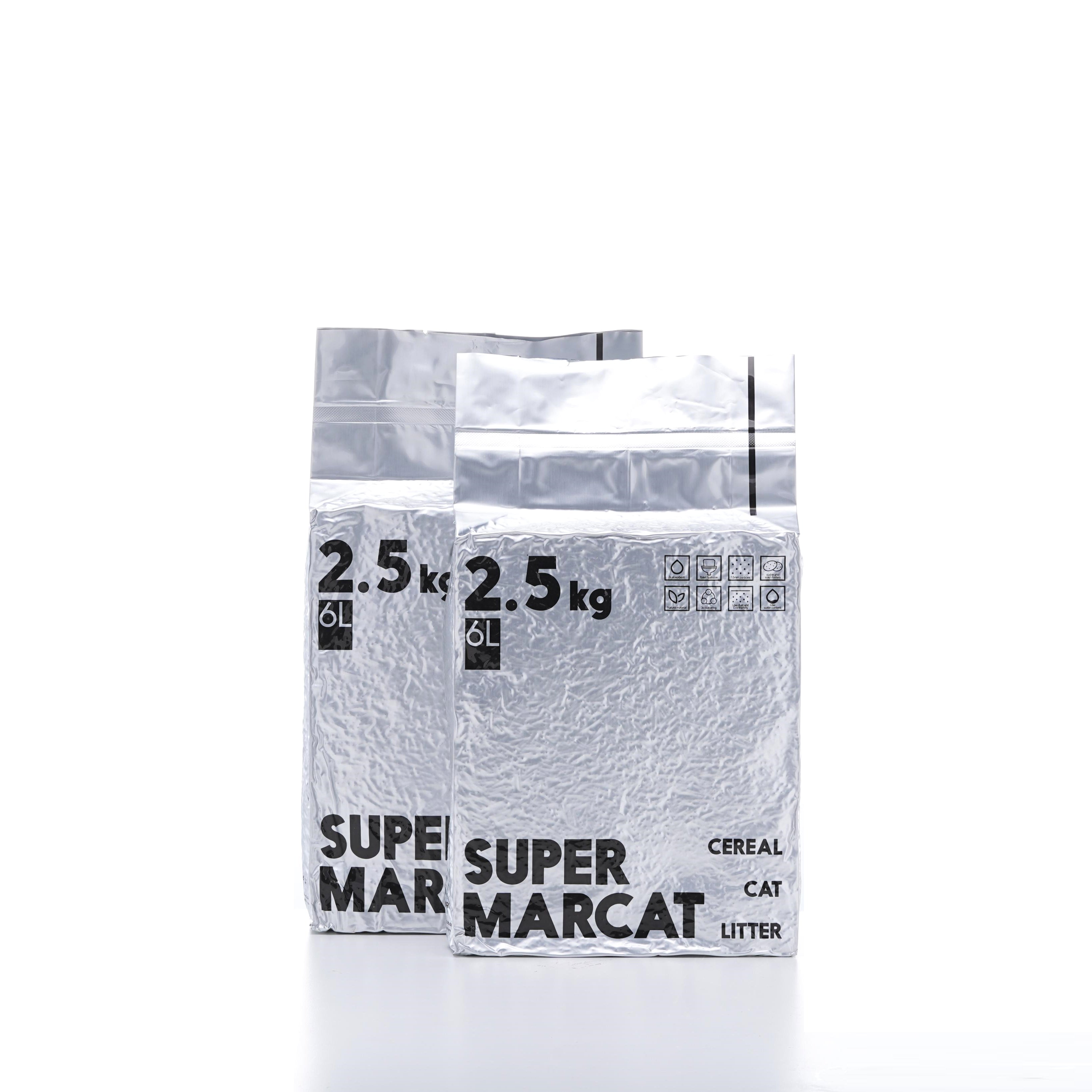 SupermarCat Eco Cereal Cat Litter Biodegradable 6L