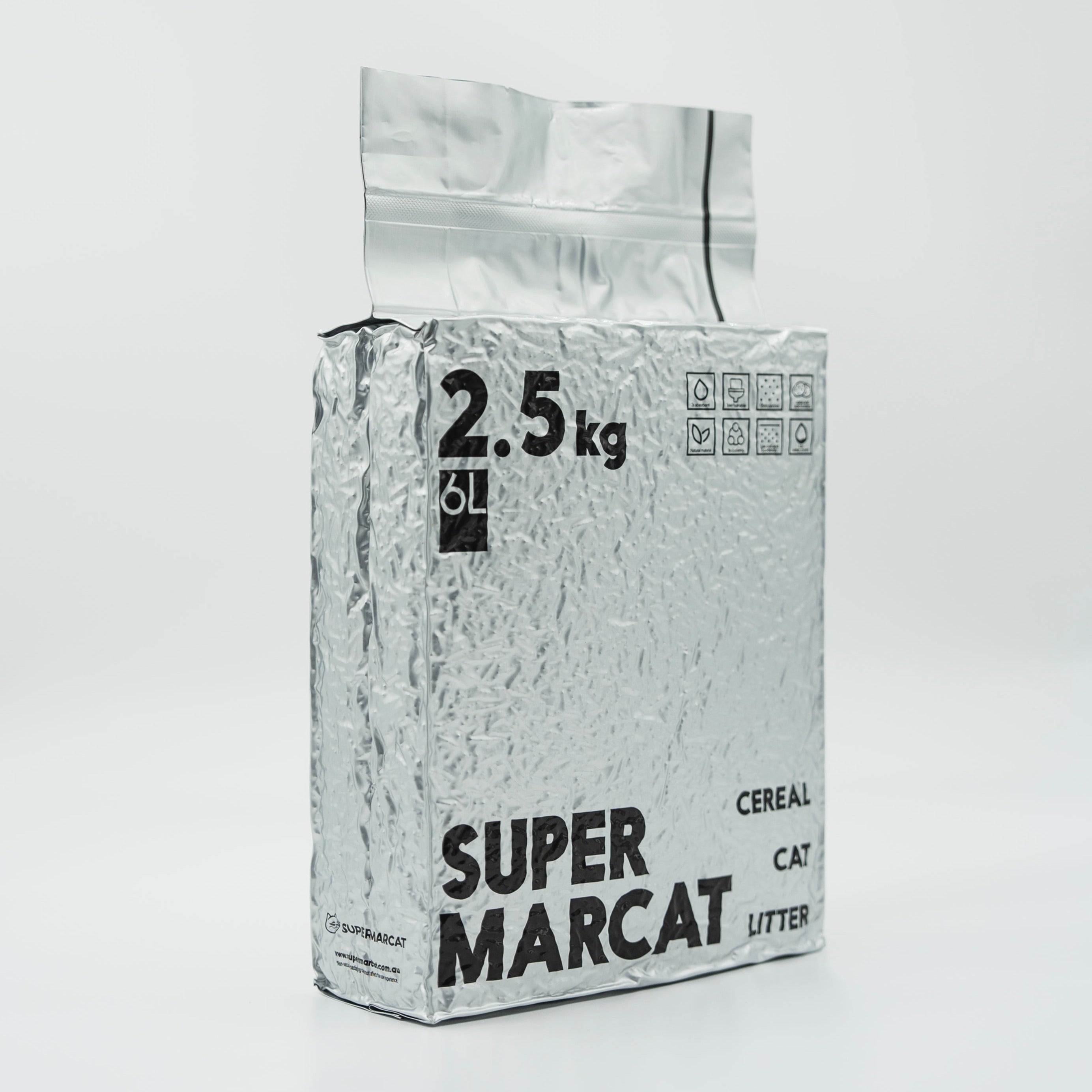 SupermarCat Eco Cereal Cat Litter Biodegradable 6L