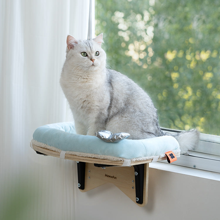 Cat Window Perch Hammock With Bolster