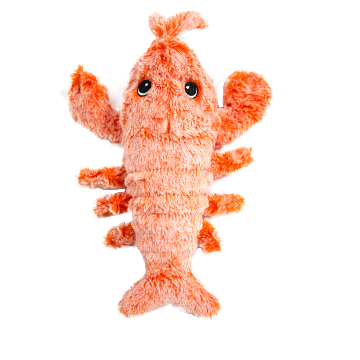 Electric Plush Flopping Lobster Fish Cat Toy for Indoor Cats with Catnip