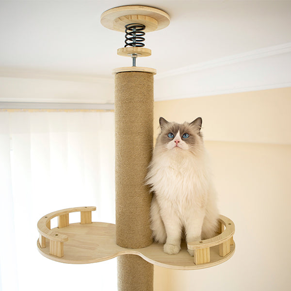 Cat scratching post cheap floor to ceiling