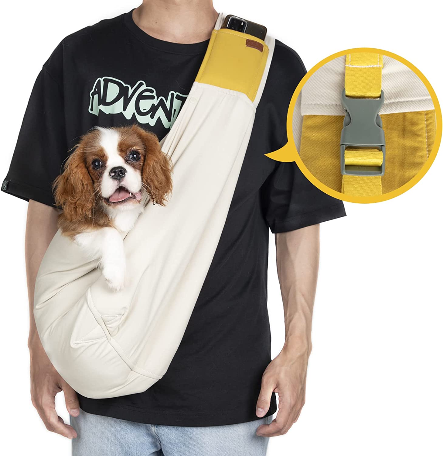 Adjustable Shoulder Strap Pet Travel Carrier Sling Bag