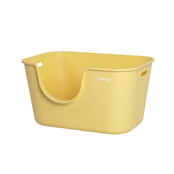 MANGO Extra Size High Edge Ultra-light Weight Cat Litter Box For Large Cat